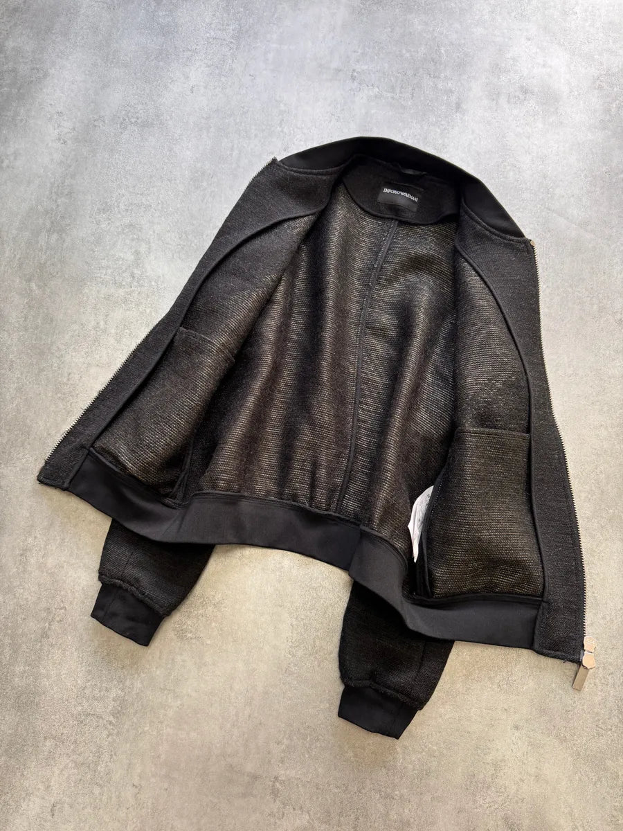 FW2015 Emporio Armani Golden Aura Bomber Jacket iMwtcVZ 3