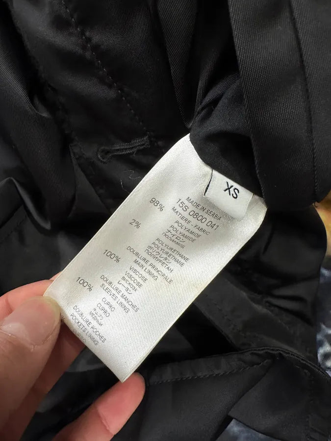 FW2015 Givenchy Rottweiler Black Nylon Trench Jacket by Riccardo Tisci yTbqCHH 10