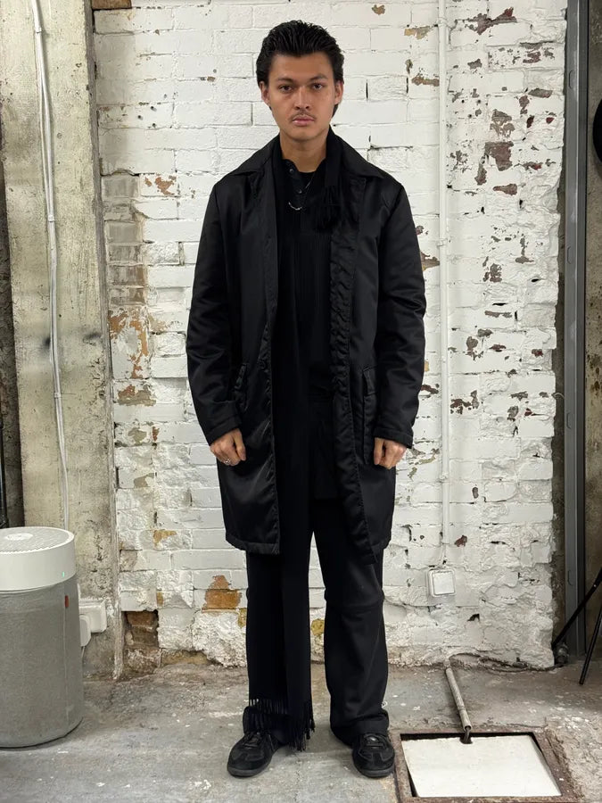 FW2015 Givenchy Rottweiler Black Nylon Trench Jacket by Riccardo Tisci yTbqCHH 5
