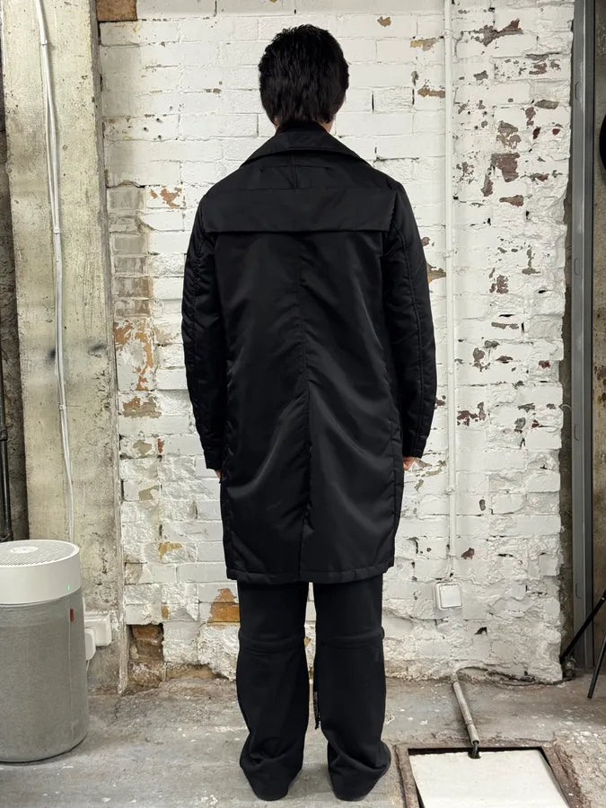 FW2015 Givenchy Rottweiler Black Nylon Trench Jacket by Riccardo Tisci yTbqCHH 6
