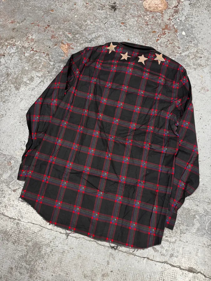 FW2015 Givenchy Tartan Stars Shirt by Riccardo Tisci qgaGygn 5
