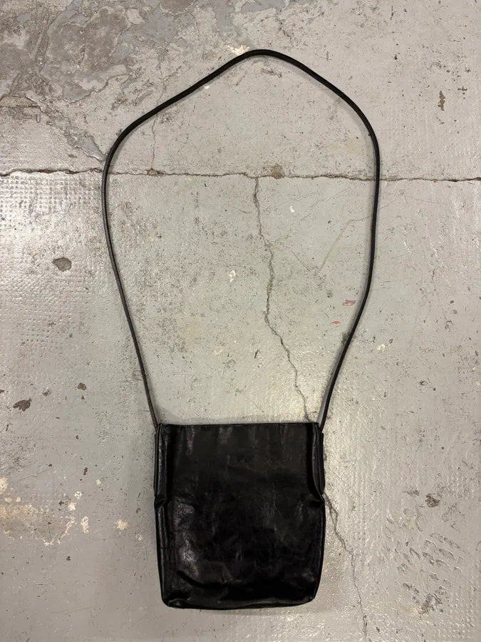 FW2015 Rick Owens Shinx Black Leather Bag xZPHRzy 3