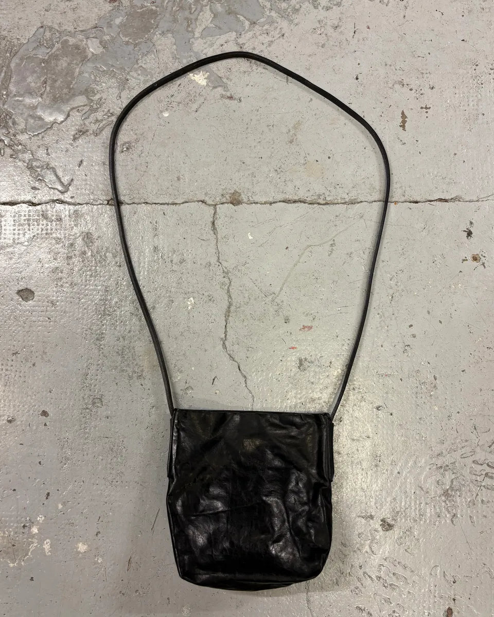 FW2015 Rick Owens Shinx Black Leather Bag xZPHRzy 0