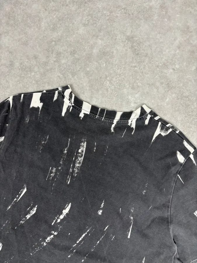 SS2016 Balenciaga Black Paint Splatter T-Shirt  omCcAwu 5