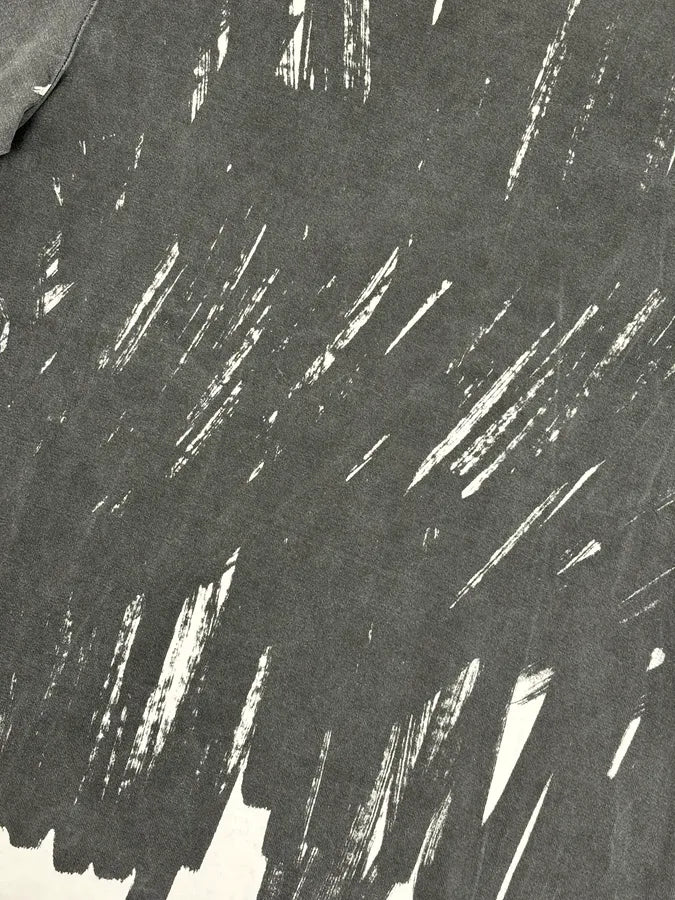 SS2016 Balenciaga Black Paint Splatter T-Shirt  omCcAwu 6