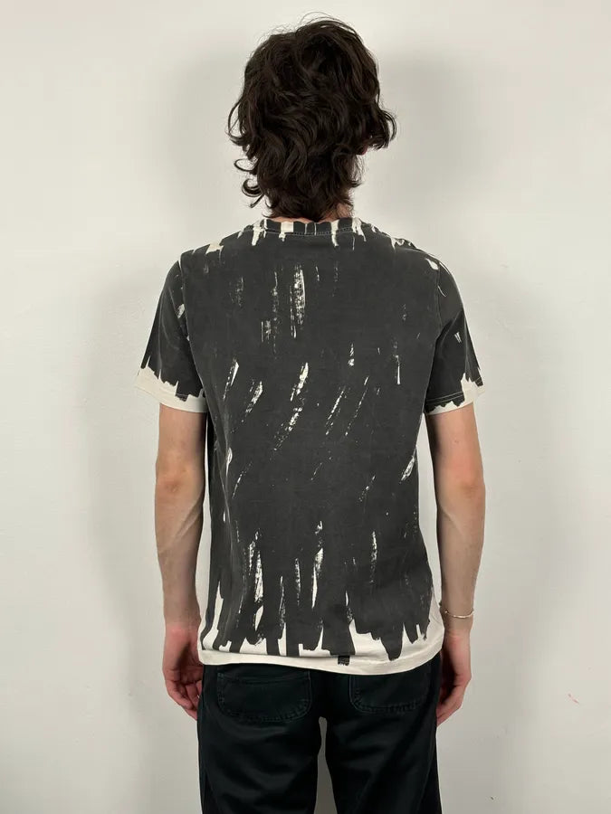 SS2016 Balenciaga Black Paint Splatter T-Shirt  omCcAwu 2