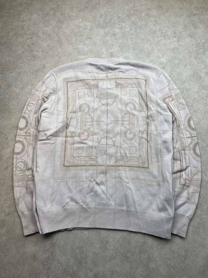 FW2016 Givenchy Sample Cobra Wool V Neck Sweater by Riccardo Tisci jYzJKPZ 5