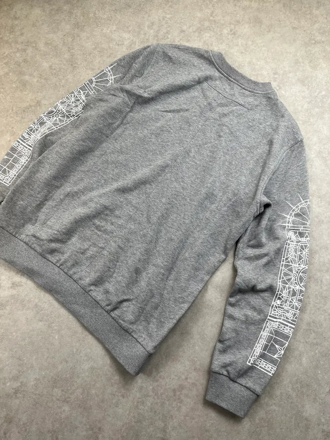 FW2016 Givenchy Grey Thorn Crown Jesus Sweater by Riccardo Tisci njGOqat 8