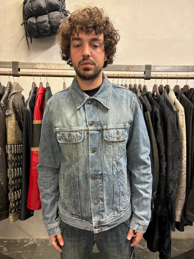 FW2017 Dolce & Gabbana Blue Denim Jacket HglxiTV 1