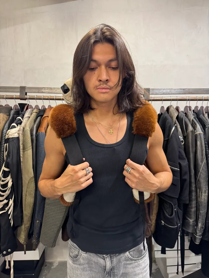 FW2017 Dolce & Gabbana Brown Bear Backpack fFxKZqE 5