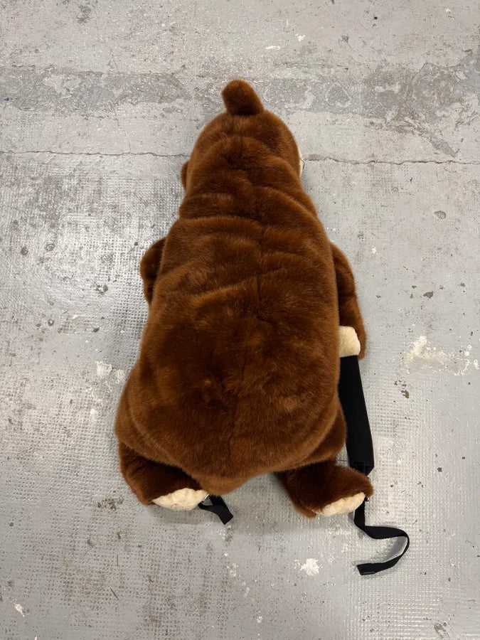 FW2017 Dolce & Gabbana Brown Bear Backpack fFxKZqE 9