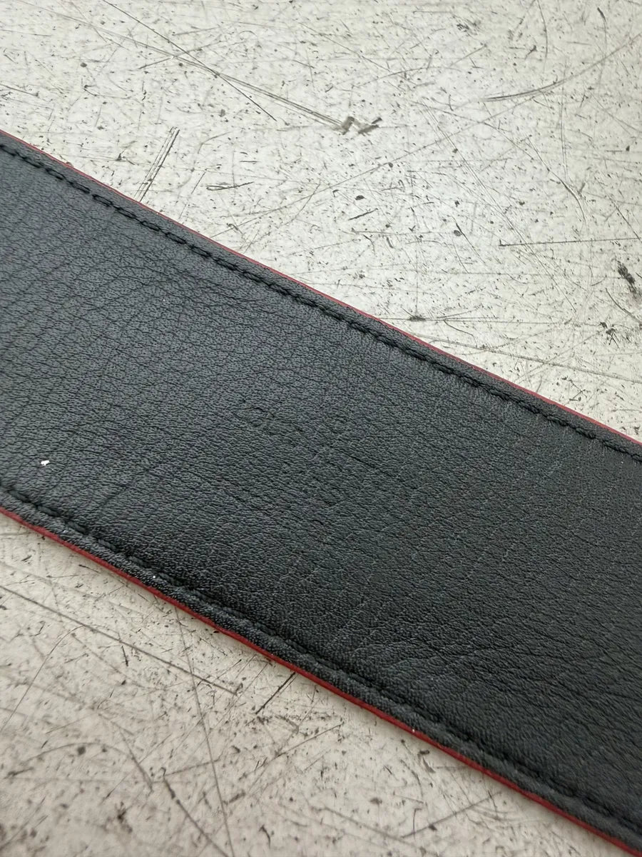 FW2017 Louis Vuitton Supreme Initiales Monogram Red Belt azbJHeE 9