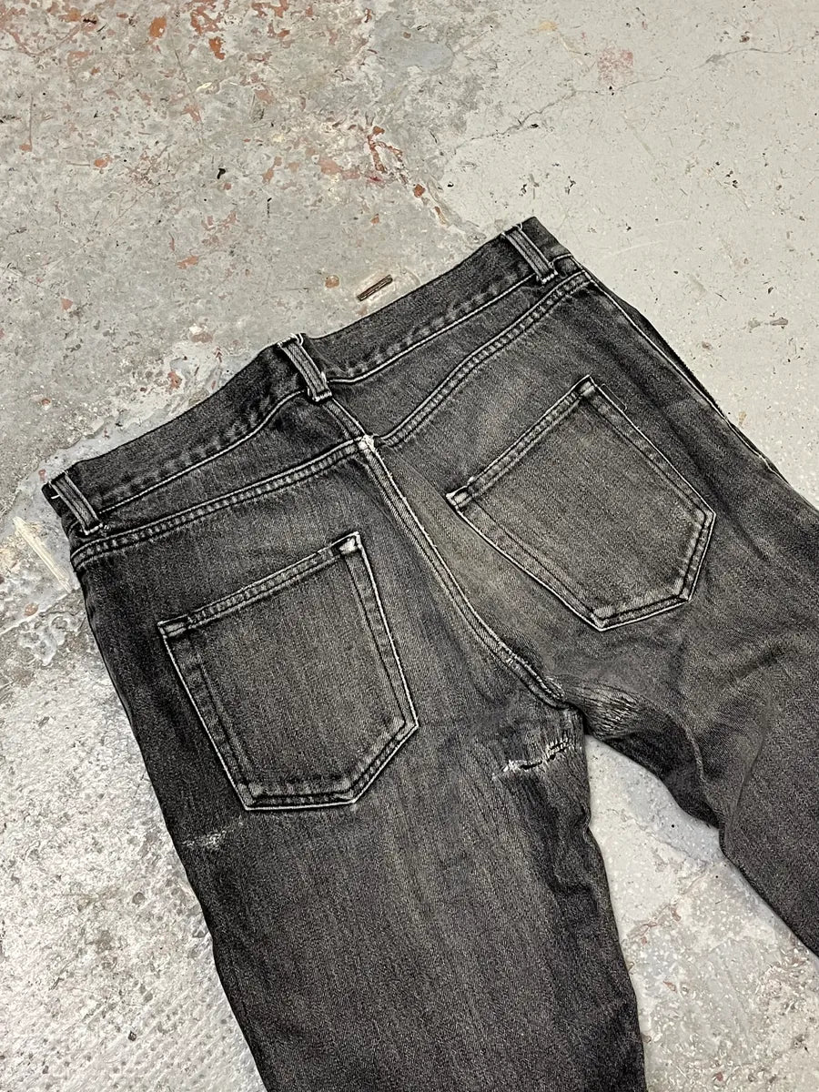 FW2018 Saint Laurent Japanese Denim Raw Jeans PTNuHKC 10