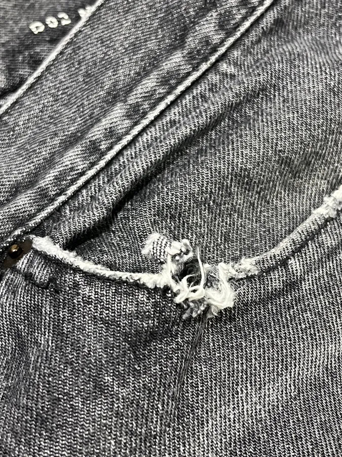 FW2018 Saint Laurent Japanese Denim Raw Jeans PTNuHKC 12