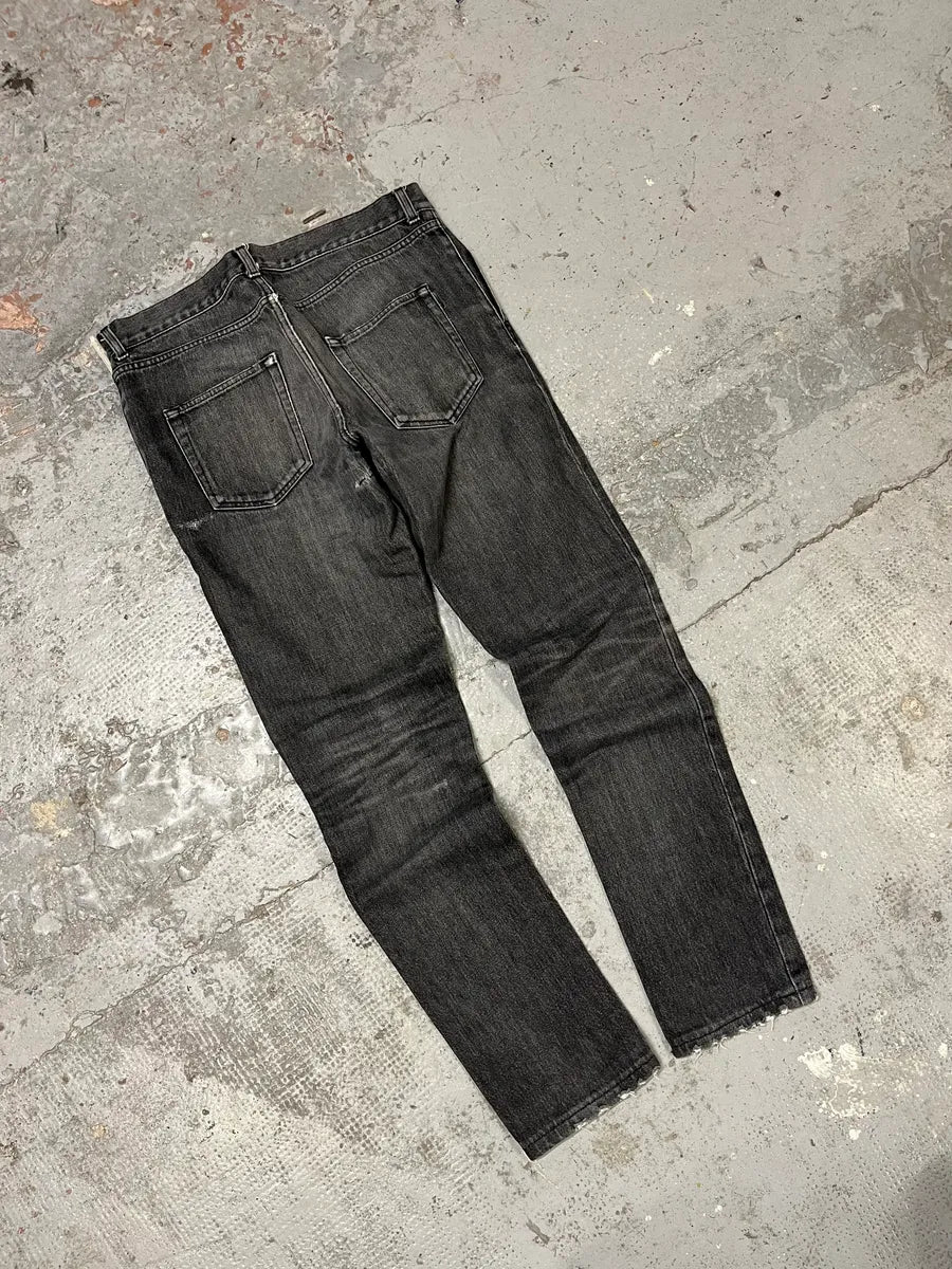 FW2018 Saint Laurent Japanese Denim Raw Jeans PTNuHKC 9