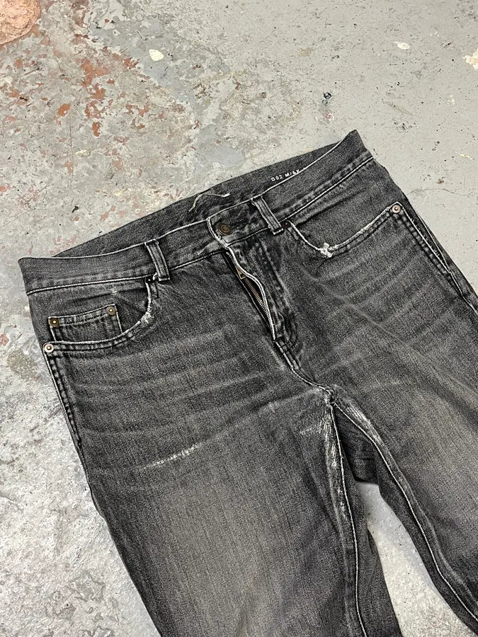 FW2018 Saint Laurent Japanese Denim Raw Jeans PTNuHKC 5