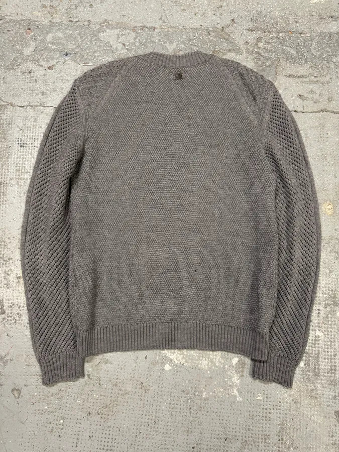 FW2017 Versace Grey Wool Premium Sweater (M) gCEbCtQ 2