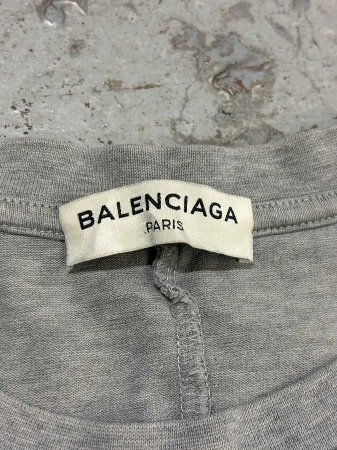 SS2016 Balenciaga Grey Snake T-Shirt FYqtjUm 8
