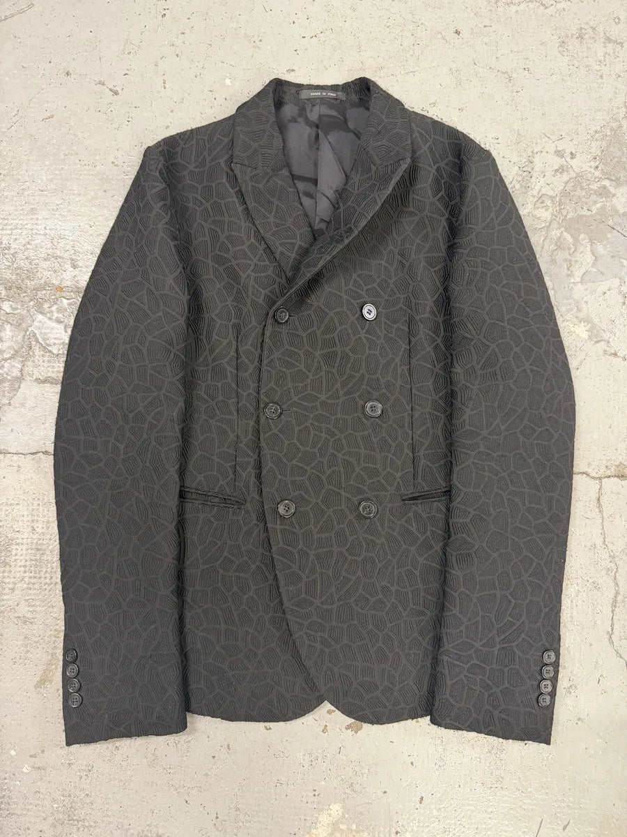 FW2018 Emporio Armani Navy Light Shadow Suit Jacket TJrQDPr 0
