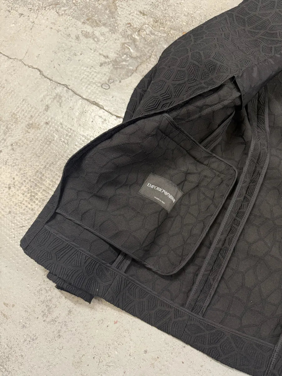 FW2018 Emporio Armani Navy Light Shadow Suit Jacket TJrQDPr 6