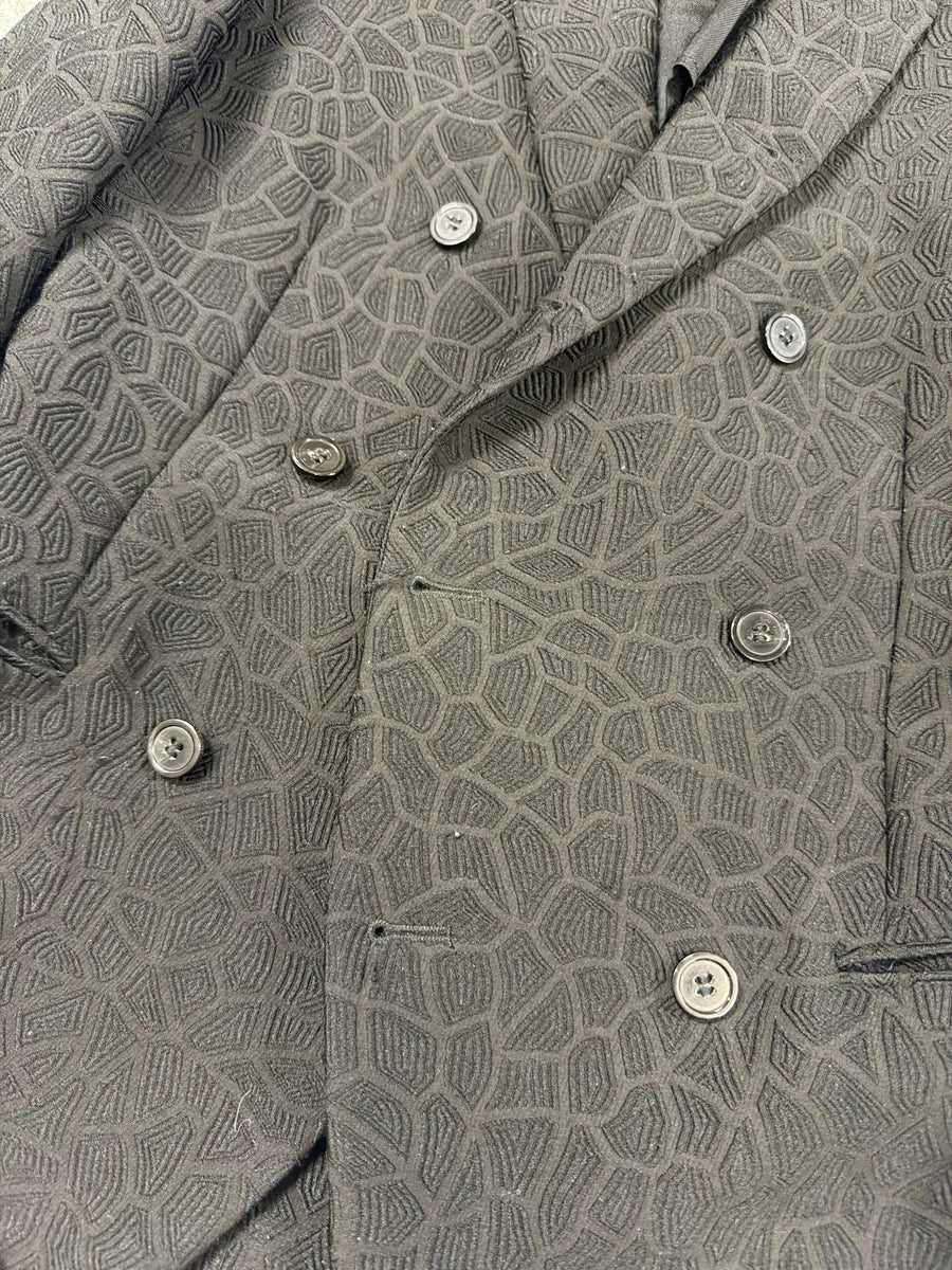 FW2018 Emporio Armani Navy Light Shadow Suit Jacket TJrQDPr 7
