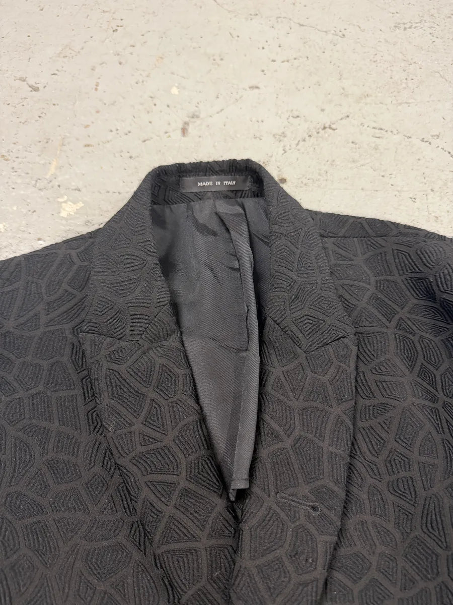 FW2018 Emporio Armani Navy Light Shadow Suit Jacket TJrQDPr 8