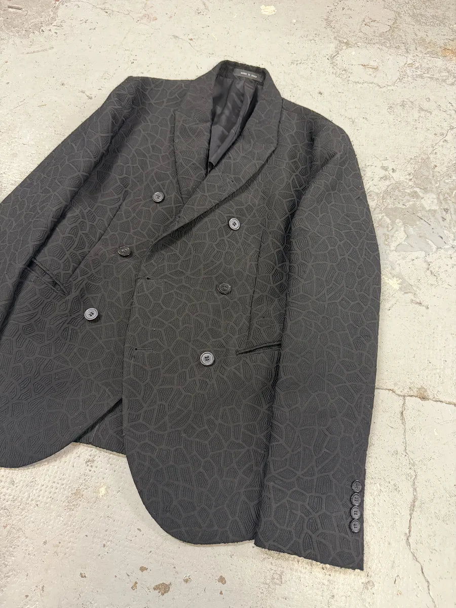 FW2018 Emporio Armani Navy Light Shadow Suit Jacket TJrQDPr 9