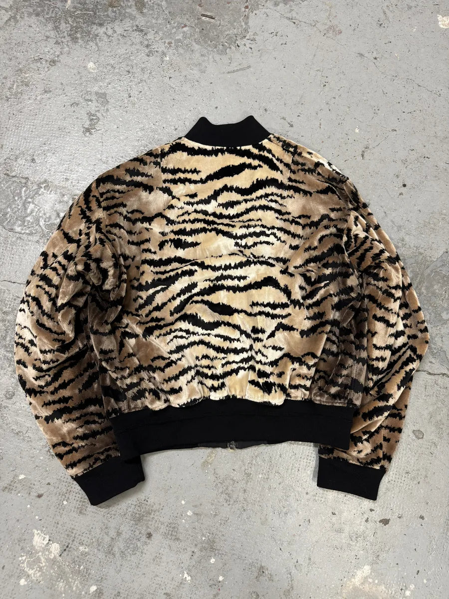 FW2018 Haider Ackermann Safari Striped Bomber Jacket wGjelcD 4
