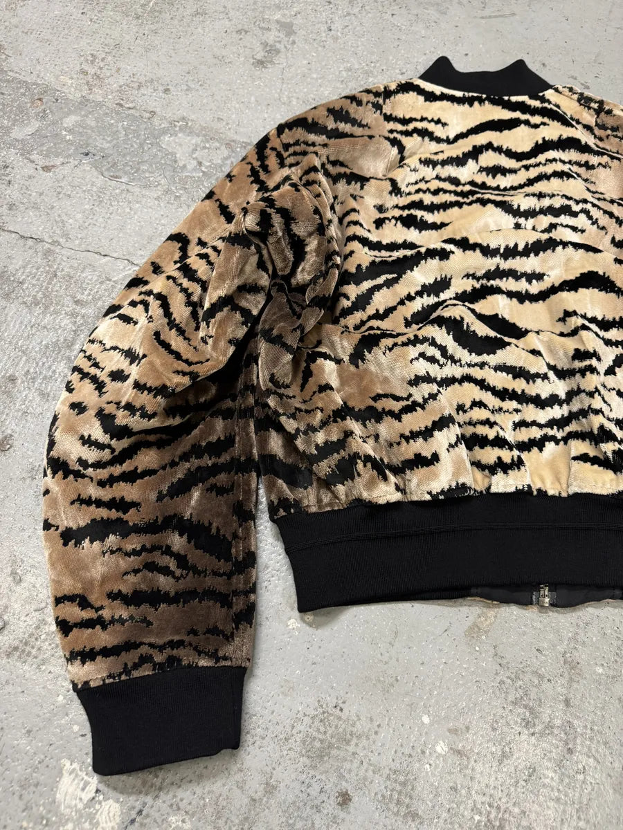 FW2018 Haider Ackermann Safari Striped Bomber Jacket wGjelcD 9