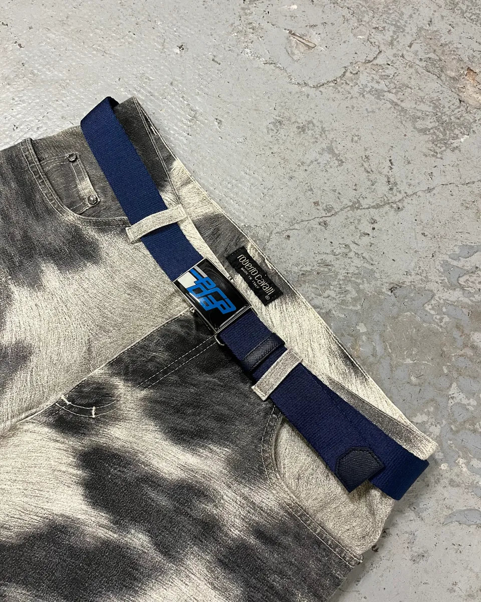 FW2018 Prada Navy Minimalist Belt wunvupT 0