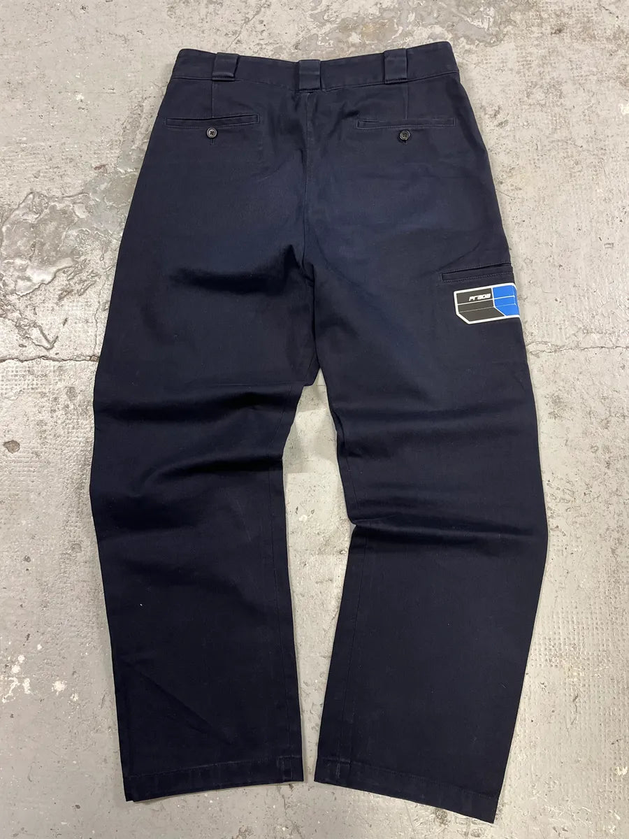 FW2018 Prada Navy Minimalist Pants (M/L) 0