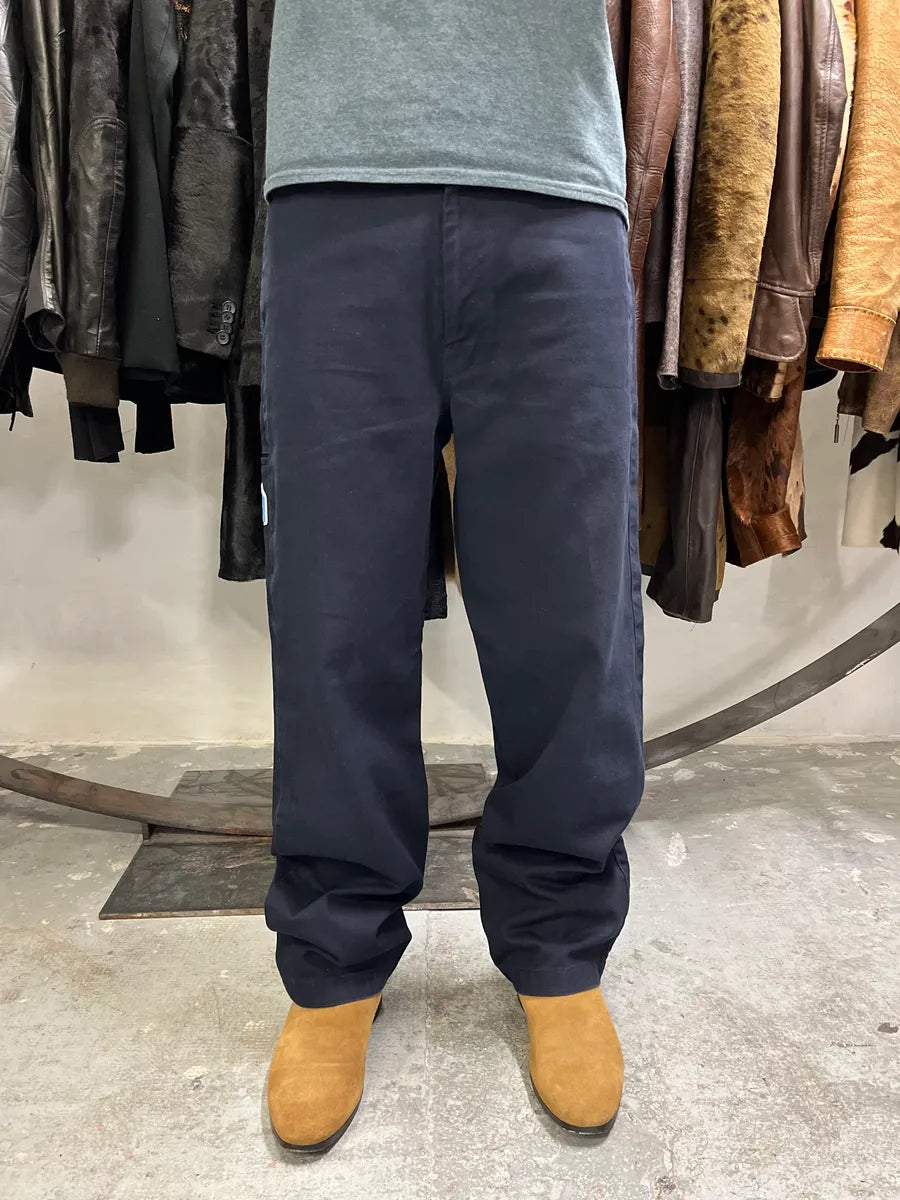 FW2018 Prada Navy Minimalist Pants (M/L) 3