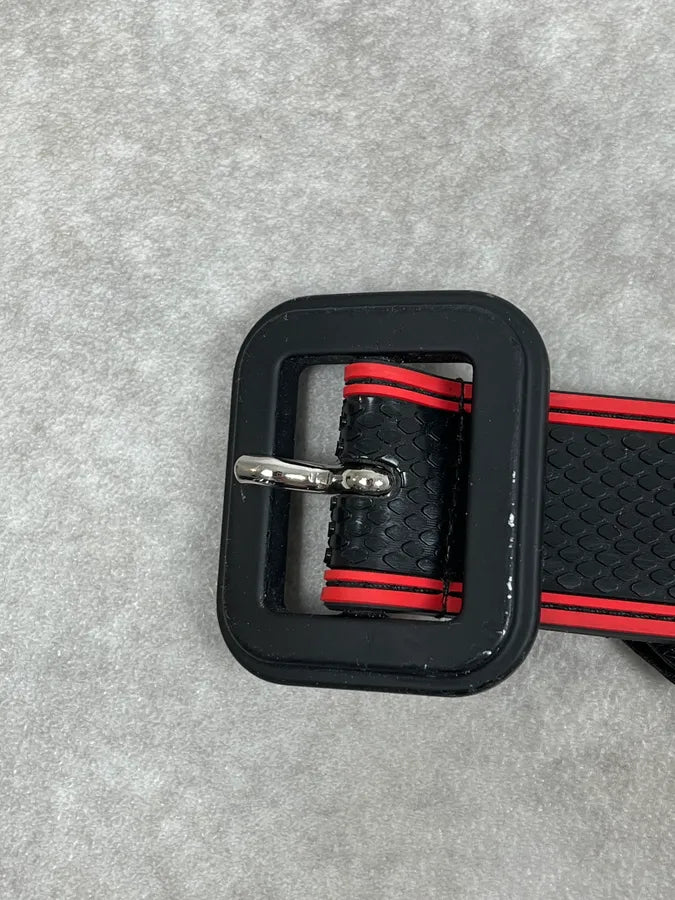 FW2018 Prada Red & Blue Belt xgoUCno 4