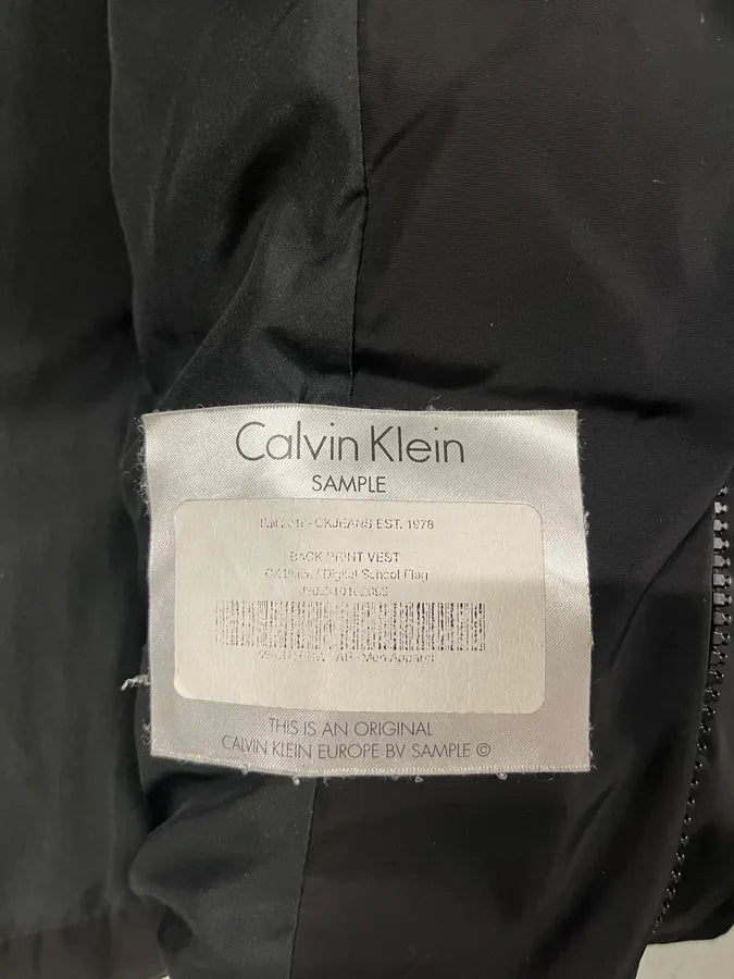 FW2018 Raf Simons Calvin Klein USA Puffer Vest (M/L) UnfcMJG 9