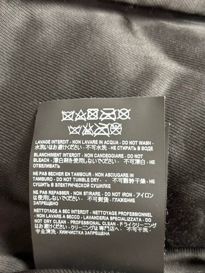 AW2018 Saint Laurent Red & Black Hybrid Leather Varsity Jacket  yOHiFNS 10