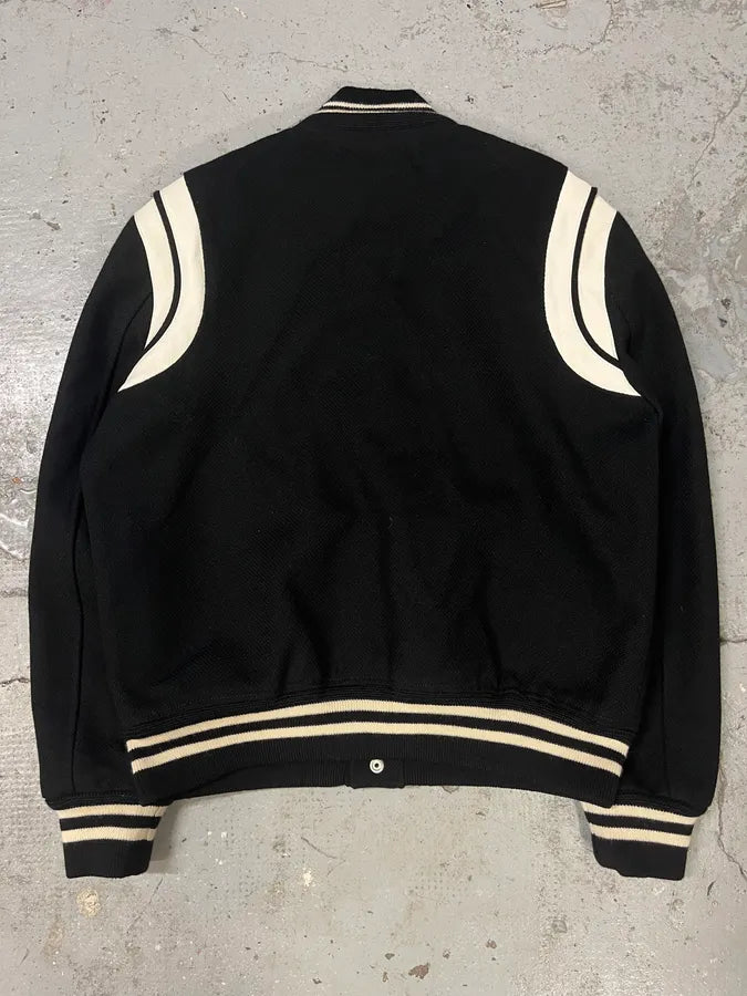 FW2017 Saint Laurent Black Teddy Bomber Jacket (S/M) glmmDwp 6