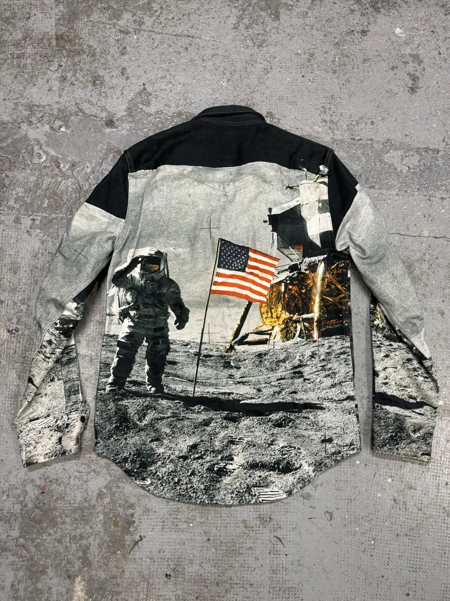 FW2019 Calvin Klein Est 1978 Moon Landing Shirt Jacket MmuBexV 1
