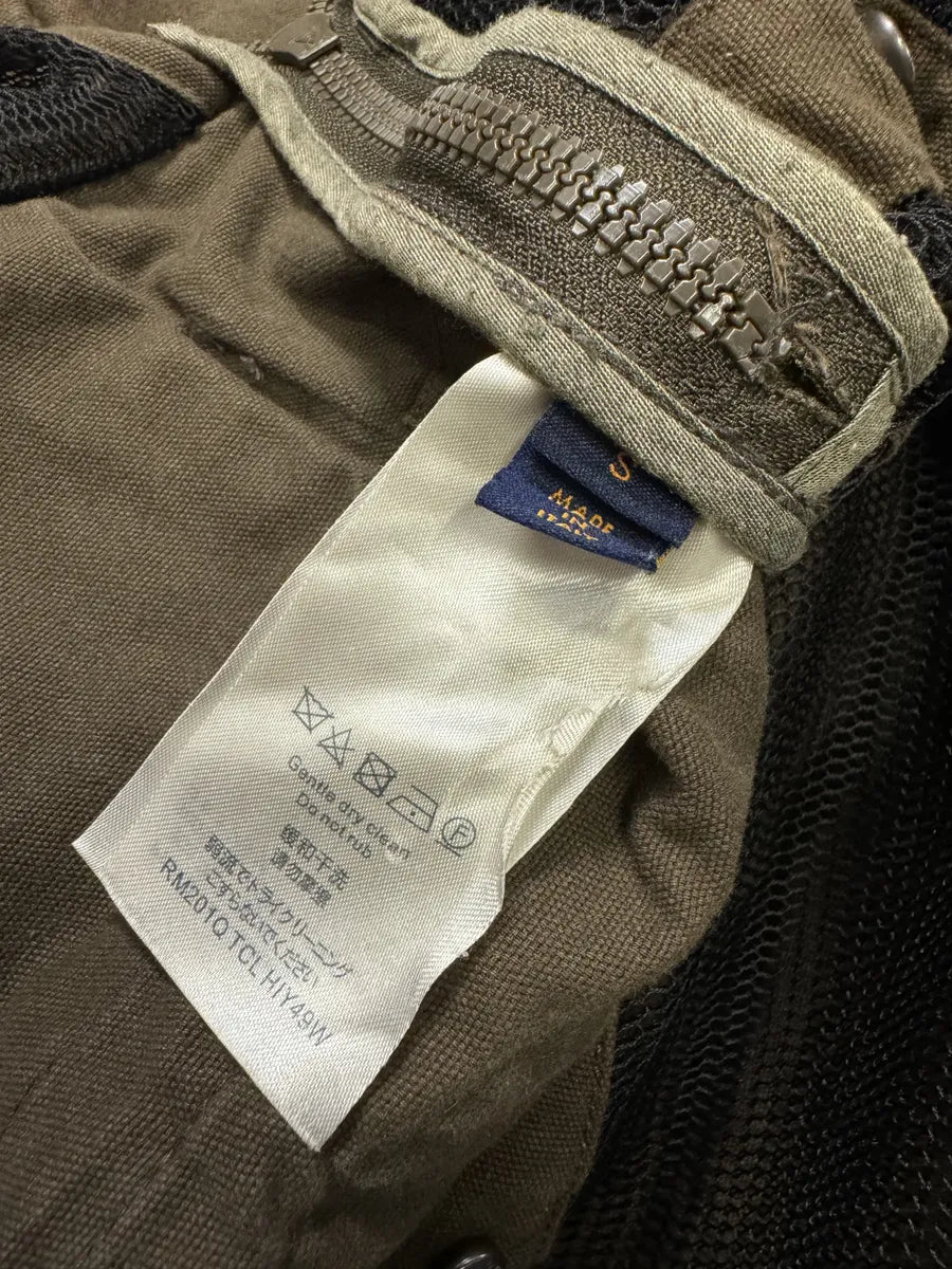 FW2019 Louis Vuitton Khaki Green 3D Pockets Vest Jacket by Virgil Abloh nLAuFNK 6