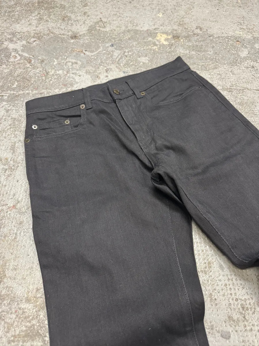 FW2019 Saint Laurent Paris Black Denim Slim Jeans (S) rogsWxn 7