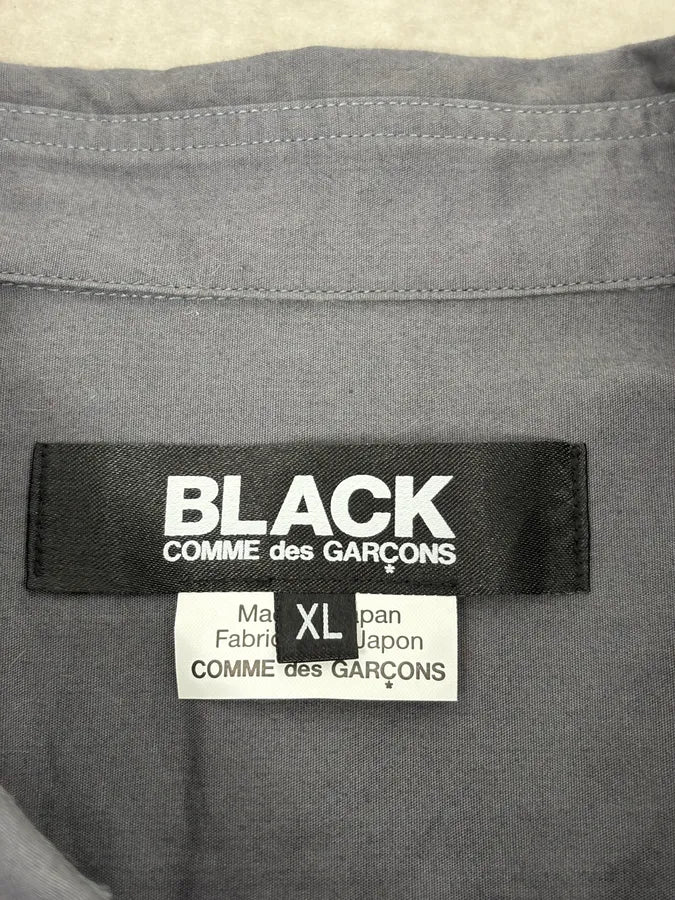 FW2020 Comme des Garçons Black Grey Camo Shirt uFAyLrj 8