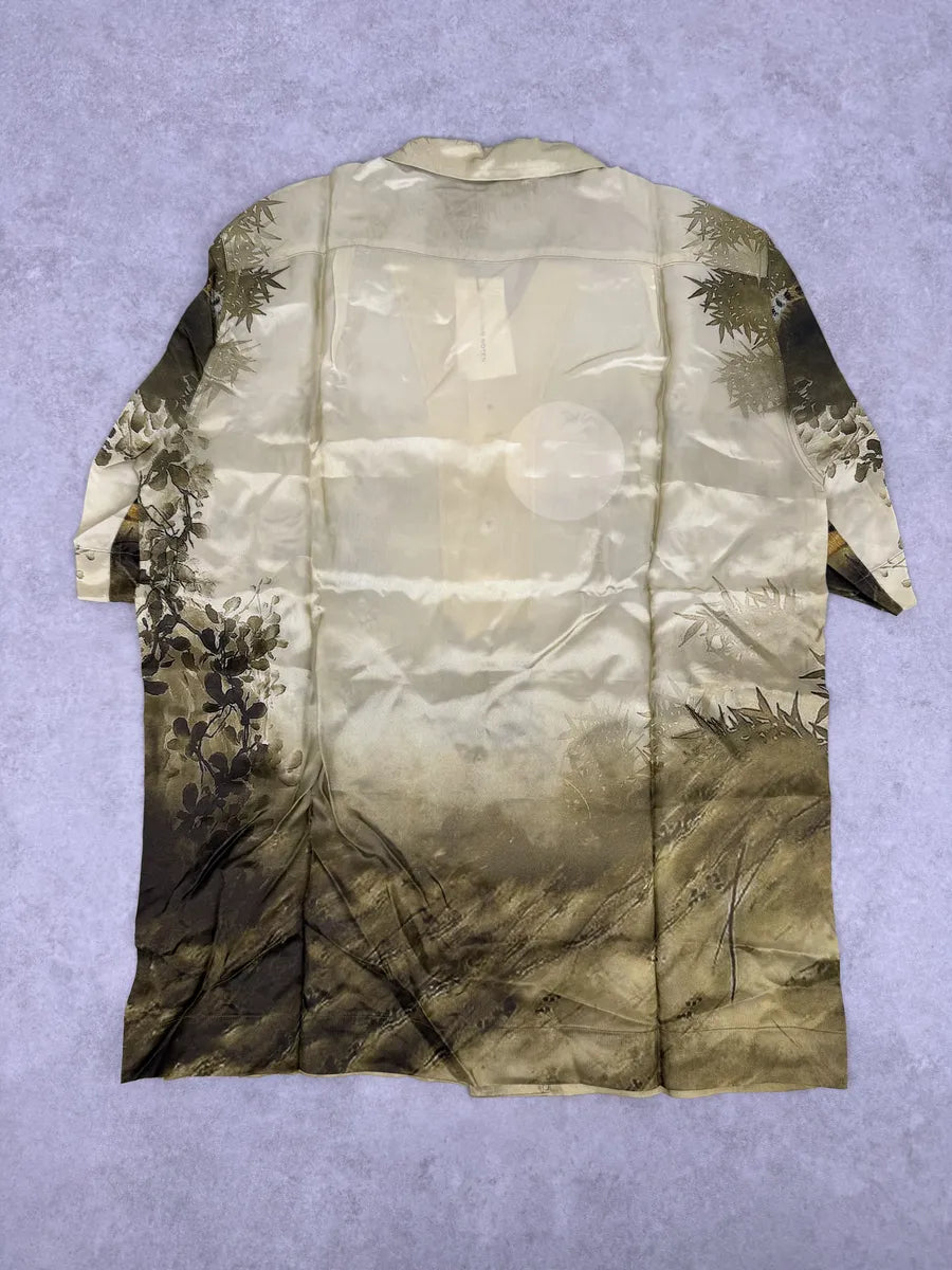 FW2020 Dries Van Noten Tiger Gold Shirt arSlpmN 2