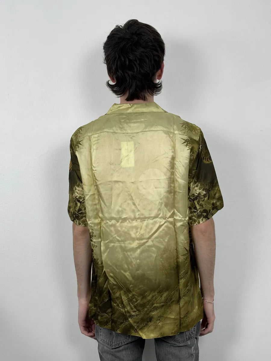 FW2020 Dries Van Noten Tiger Gold Shirt arSlpmN 4