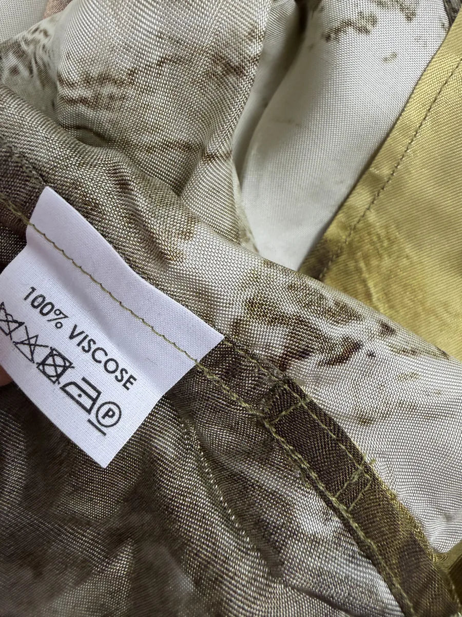 FW2020 Dries Van Noten Tiger Gold Shirt arSlpmN 7