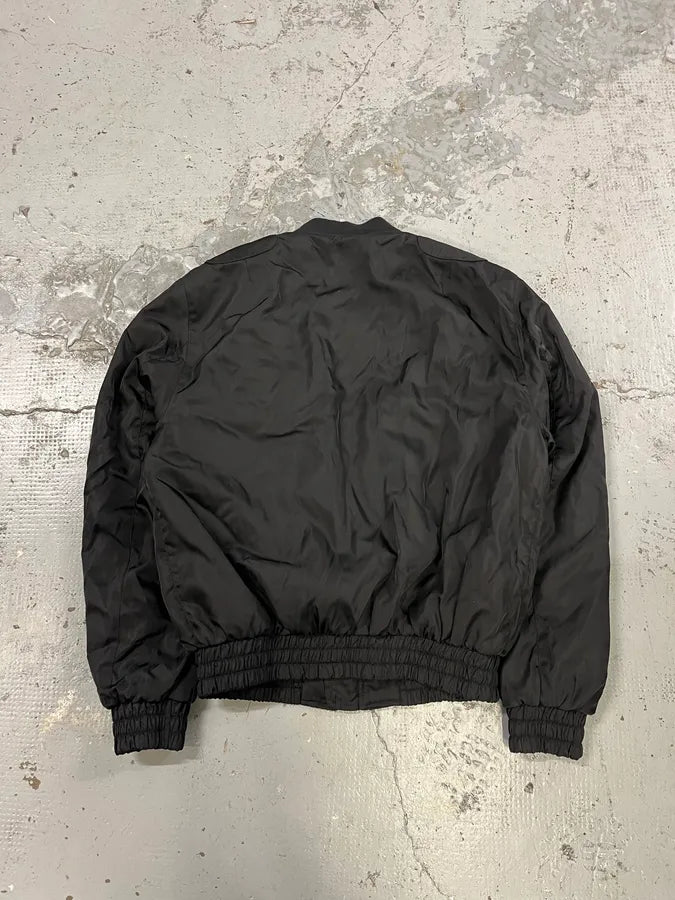 FW2020 Moschino Technical Multi-Pocket Black Bomber Jacket MCADjSF 6
