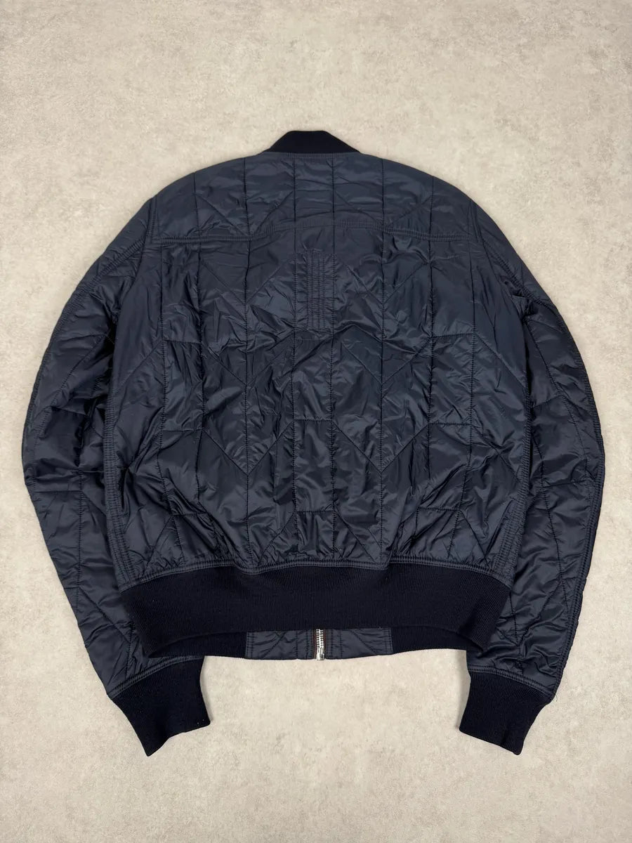 FW2020 Rick Owens Performa Lapis Navy Quilted Puffer Jacket IMJMoYE 1