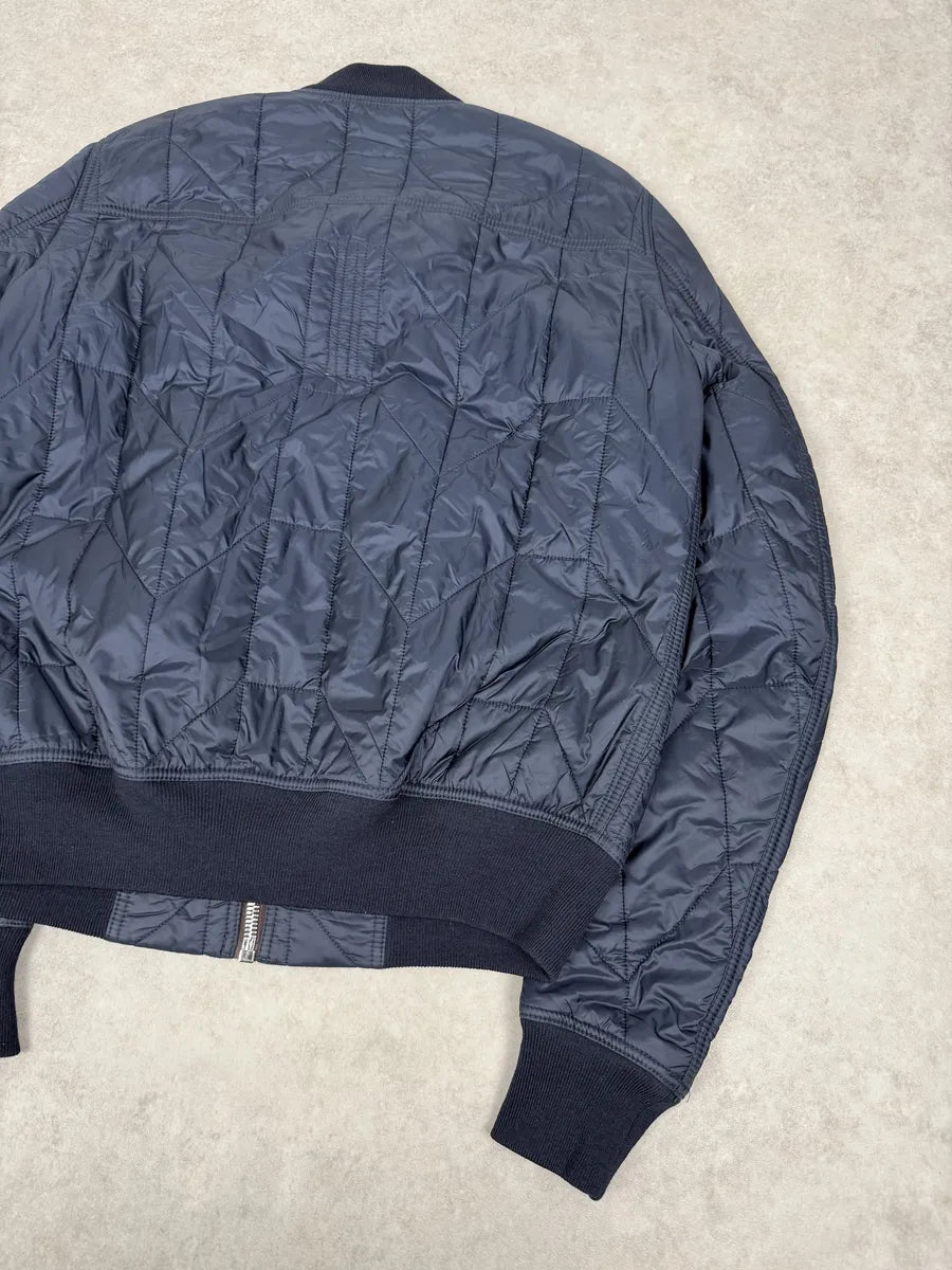 FW2020 Rick Owens Performa Lapis Navy Quilted Puffer Jacket IMJMoYE 4