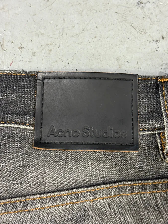 FW2021 Acne Studios Grey Baggy Jeans KCplYVa 11