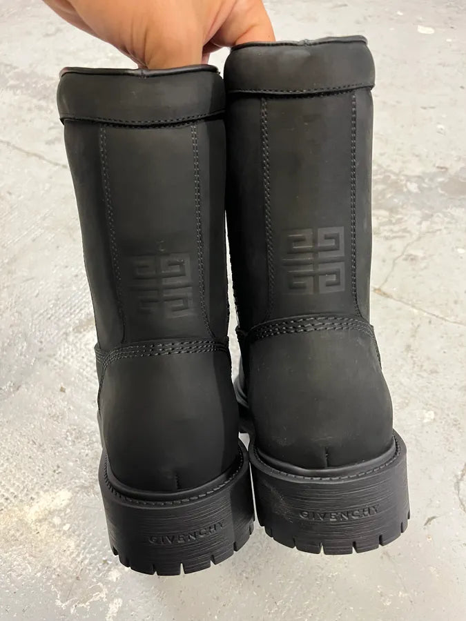 FW2024 Givenchy Storm High Black Boots EPcUzbi 6