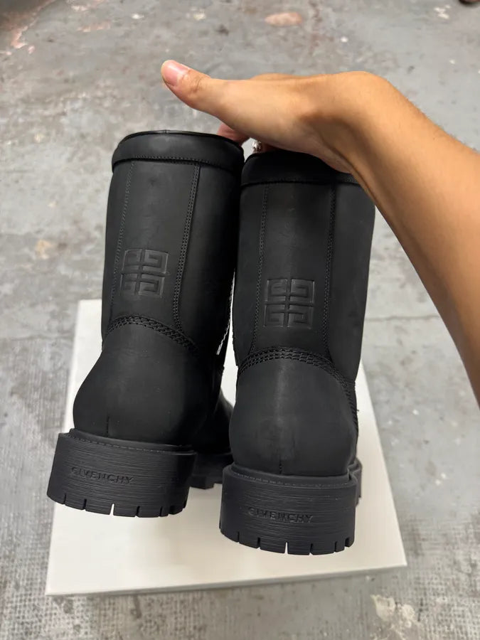FW2024 Givenchy Storm High Black Boots BtURauK 6