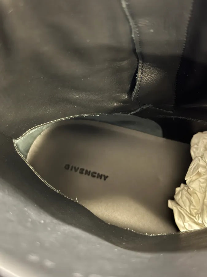FW2024 Givenchy Storm High Black Boots BtURauK 8